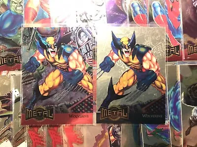 Complete Your Set - 1995 Fleer Marvel Metal Blaster + Gold Blaster Cards - Pick • $2.91