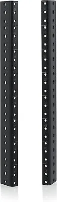 Gator Rackworks Heavy Duty Steel Rack Rail Set; 8U Rack Size (GRW-RACKRAIL-08U) • $19.99