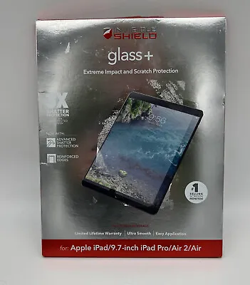 $10.10 • Buy ZAGG InvisibleShield Glass Screen Protector 9.7 Inch IPad Pro, IPad Air 2, Air
