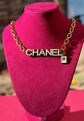 Upcycled Chanel Charm Necklace • $100