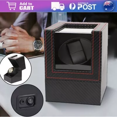 Luxury Watch Box Automatic Watch Winder Rotating Motor Display Storage Case Gift • $29.51