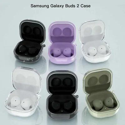 Clear Earbuds Earphone Protective Cover Case For Samsung Galaxy Buds 2 Live Pro • $15.19