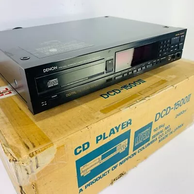 £79 • Buy Denon DCD-1500 II HiFi Separate Stereo Compact Disc CD Player Spares Or Repairs