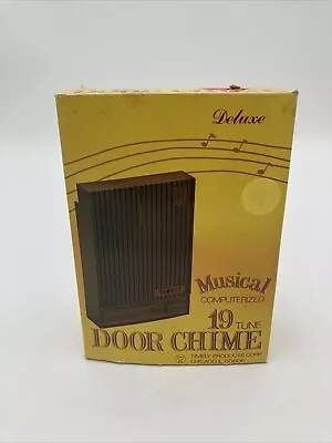 Vintage Timely Products Deluxe Musical Door Chime Computerized 19 Tune New Rare • $99.99