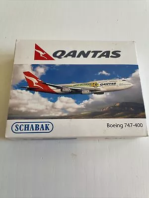 Schabak 1:600 Qantas Boeing 747-400 Socceroos • $19.95