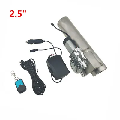 2.5'' Electric Exhaust Cutout I Pipe Straight Control Valve With Remote Control • $126.71