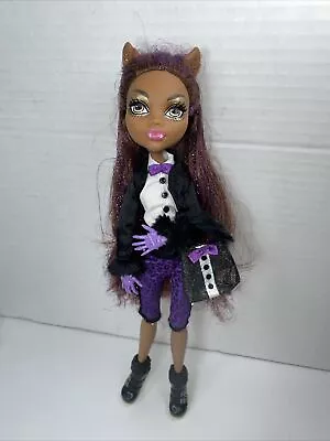 Monster High Sweet 1600 Clawdeen Wolf Doll Jacket Purse Purple • $44.99