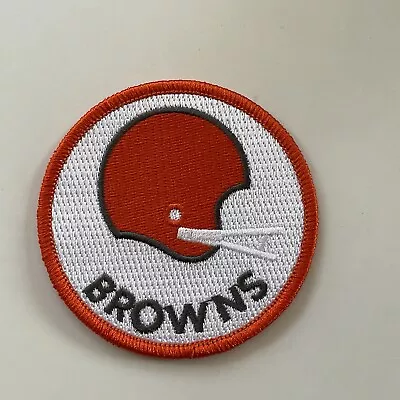 Cleveland Browns Embroidered Iron On  Patch  Vintage NFL TOP Quality 3” X 3” • $6.69