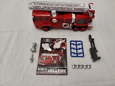 Transformers Masterpiece Inferno Maketoys MTRM 03 Hellfire LOOSE W/accessories • $60