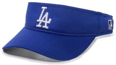 La Dodgers Blue Visor Hat Mvp Authentic Mlb Baseball Team New Adjustable Cap • $22.99