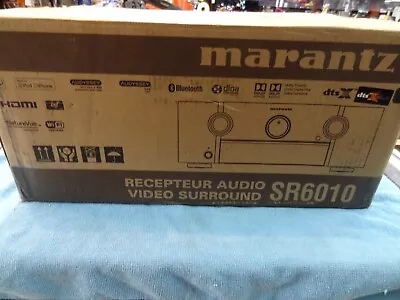 Marantz SR6010 7.2-Ch. 4K Ultra HD And 3D Pass-Through A/V Home 1540W Bluetooth • $690