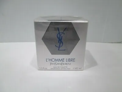   L'HOMME LIBRE De Yves Saint Laurent   Profumo Uomo Eau De Toilette 40ml Spray • £80.85