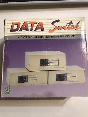 4-Way Manual Data Transfer Switch Box - ABCD • $13.99