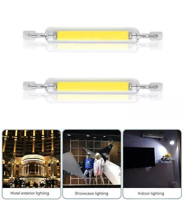 20W Dimmable R7S LED COB Bulbs Glass Tube Ceramic Base J118 J-Type Floodlight • $17.99