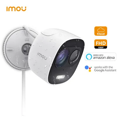 £35.99 • Buy Imou Outdoor 1080P  2MP Wi-Fi IP Camera ＋PIR Motion＋ Two-way Audio W/ Spotlight
