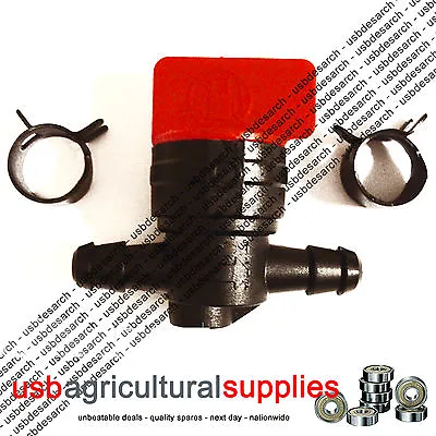 £4.73 • Buy Briggs & Stratton Type Ride-on Mower Fuel Tap 1/4  698183 Petrol - Next Day