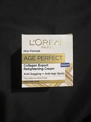 Loreal Paris Brand New Age Perfect Collagen Expert Retightning Cream 50ml • $19.25