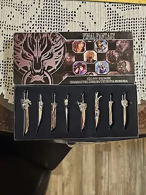 FF FINAL FANTASY Weapon Set Sword Set 8 Types Square Enix Key Blade 1999 Vintage • $15