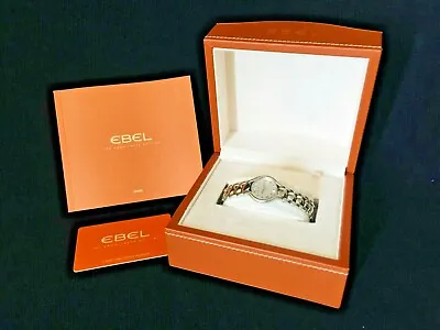 Ebel Beluga Women's Watch Quartz S/Steel Bracelet With Original Box No 9976421 • £795