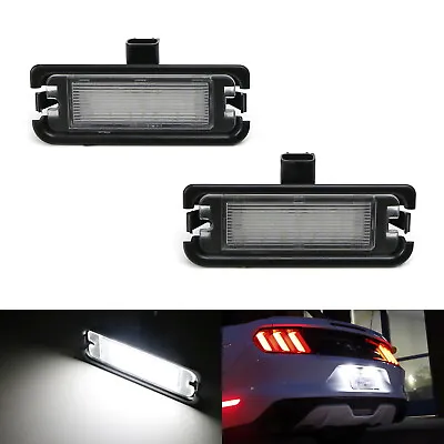 OE-Fit 3x Brighter 18-SMD LED License Plate Light Assy For 2015-23 Ford Mustang • $17.99