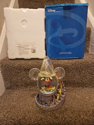 £175 • Buy The Sorcerer's Apprentice Disney Mickey Mouse Snow Globe Boxed