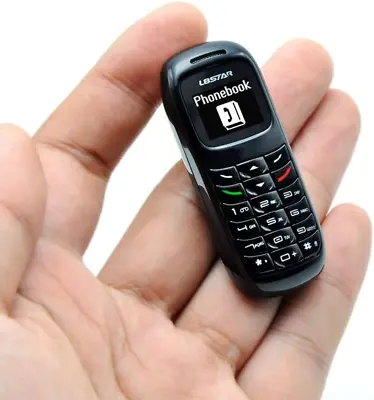 Smallest Mobile Phone L8Star BM70 Tiny Mini Mobile Black Unlocked • $37.60