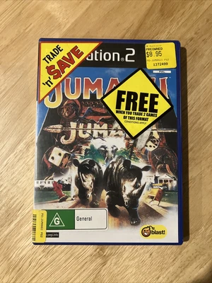 $7 • Buy Jumanji Playstation 2 PS2 Game (PAL) Complete With Manual