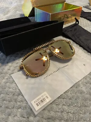 Vintage Frames Company “Full Cuban Snatch 24KT Gold” Sunglasses *EXCLUSIVE* • $799.99