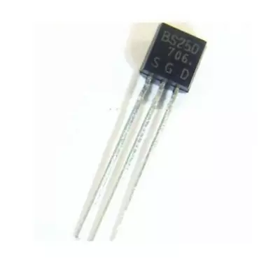 5PCS BS250 P Channel MosFET TO-92 NEW • $7.95