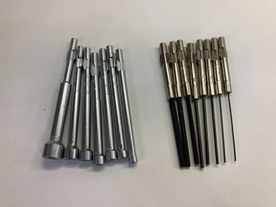 $10.99 • Buy Vintage Vaco  Nut Driver Allen Bits Lot Of 15