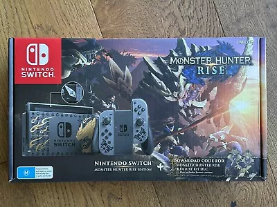 $450 • Buy NINTENDO SWITCH CONSOLE MONSTER HUNTER RISE EDITION - Include Game