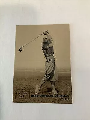 Awesome 2012 Panini Golden Age Batter Up Babe Didrikson Card 11 Golf Olympic♨️ • $7.99