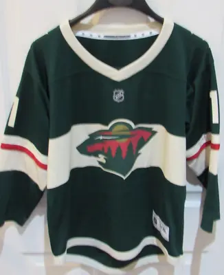 $19.99 • Buy Minnesota Wild # 11 Zach Parise NHL Hockey Jersey Youth Size Large / XL VGC