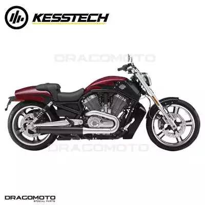 $2456.64 • Buy VRSCF 1250 V-Rod Muscle Harley Exhaust KESSTECH Black 921402769