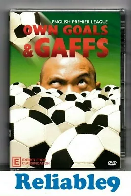 English Premier League- Own Goals & Gaffs DVD Sealed All Regions-2008 Visual AUS • $9.95