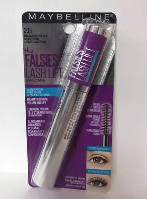 Maybelline New York Falsies Lash Lift Waterproof Mascara-203 Brownish Black • $9.49