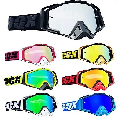 Motorcycle Outdoor Goggles For ATV Motocross MTB MX Moto Sunglasses Helmet Glass • $12.90