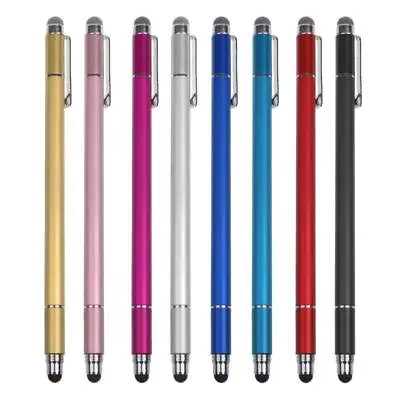 2 In 1 Touch-Screen Writing Pen For IPad Tablet Laptops Galaxy All Capacitive • £5.36