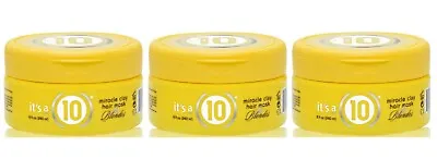 It's A 10 Miracle Clay Hair Mask For Blondes 8oz (Pack Of 3) • $80.58
