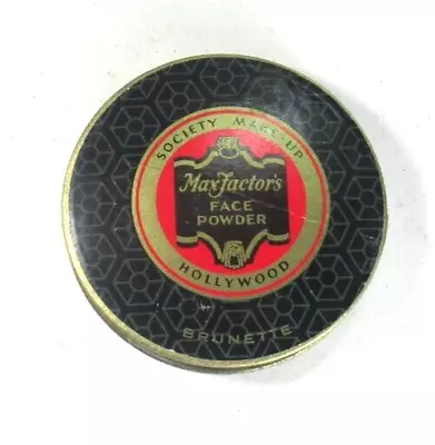 Max Factor Unused Full Face Powder Brunette No Puff 2.5 X1.4  12X • $9.43