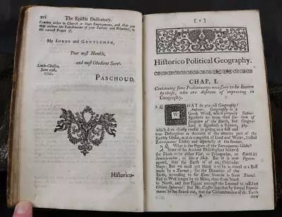 1722 Paschoud Historico-political Geography Germany France Moscow Europe • $6.30