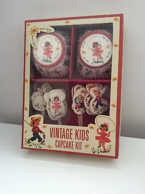 £2.50 • Buy  Vintage Kids Cupcake Kit Brand New And Sealed