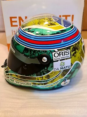 Felipe Massa Brazil 2016 Almost Last Race 1/2 Schuberth Helmet Williams F1 Team • $228.13