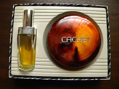 Vintage Cachet Spray Cologne & Dusting Powder Gift Set • $49.95