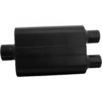 Flowmaster Muffler Super 44 3 Inlet/Dual 2 1/2 Outlets Steel Black EA 9430452 • $109.95