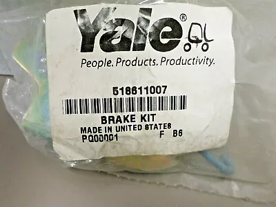 YALE FORKLIFT PARTS  518611007 Brake Kit • $12.95