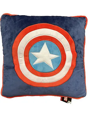 Primark Marvel Square Cushion Captain America Pillow 45x45cm BNWT • £12.99