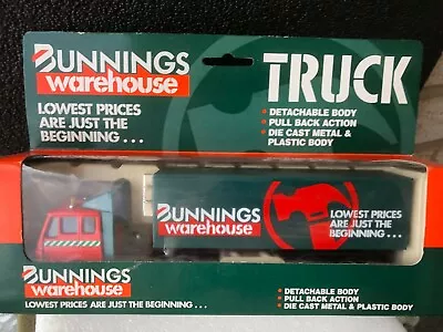 Bunnings Warehouse Semi Trailer Toy Truck Pull Back Action • $25.99