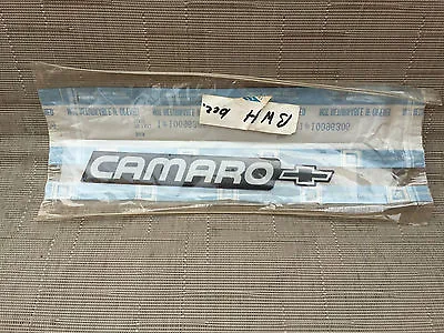 NOS Camaro 1988 Z28 Sport Coupe Rear Bumper Emblem 1 Year Only New GM 10096306 • $89