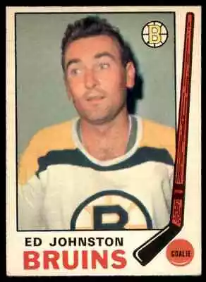 1969-70 O-pee-chee Hockey #200 Ed Johnston    -  Ex+  - Bruins (hc-exchange)#2 • $6.89